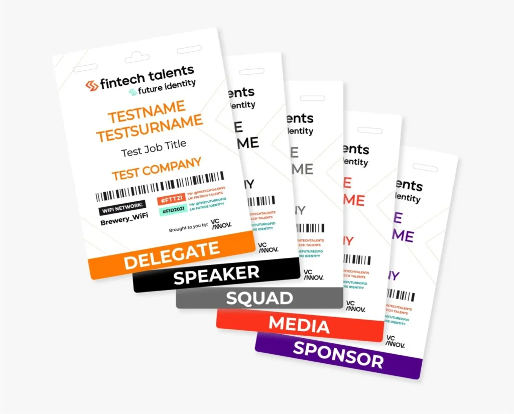 Conference Badge Printing Kidderminster