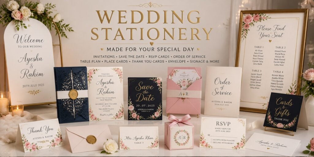 Wedding Stationery Printing Kidderminster